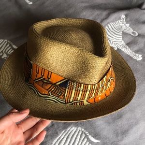 Mr kim straw sun hat